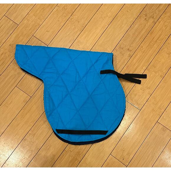NWOT Teal Blue English Saddle Pad - Picture 2 of 4